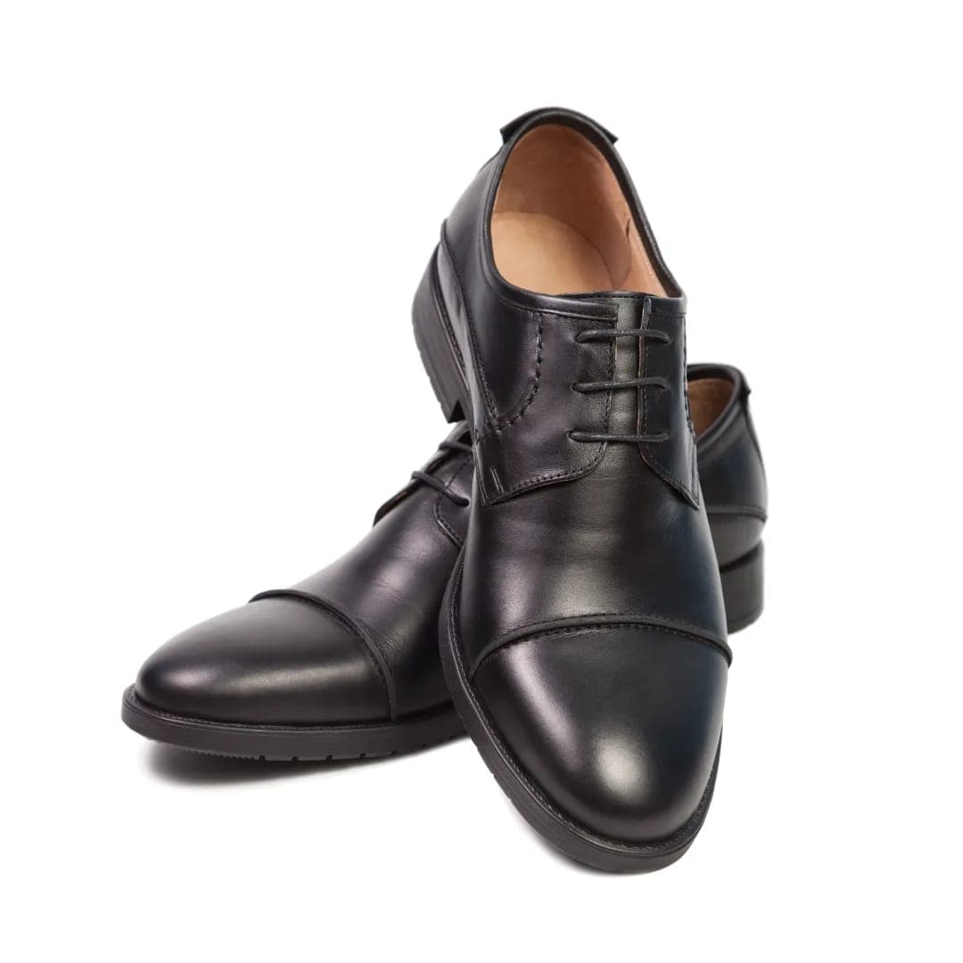 black men's shoe